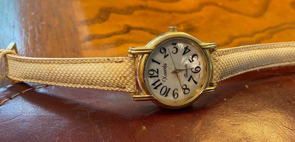 Women's 27mm Gold Tone Xanadu Watch, MOP Face